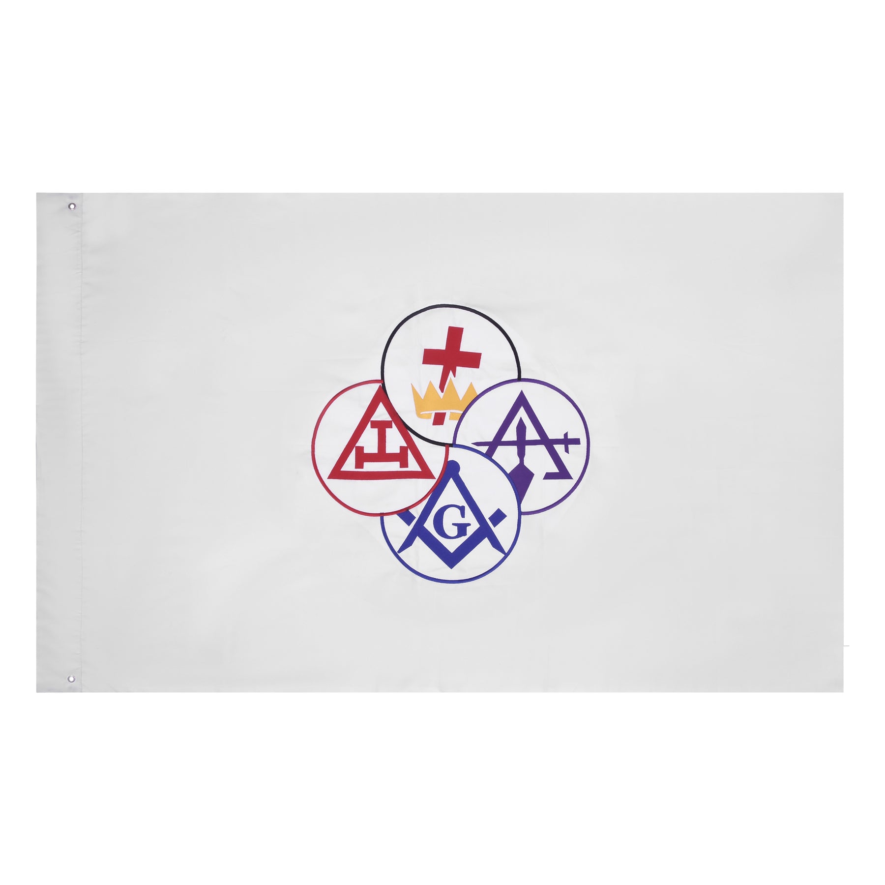 York Rite Flag - Printed Emblems | Bricks Masons