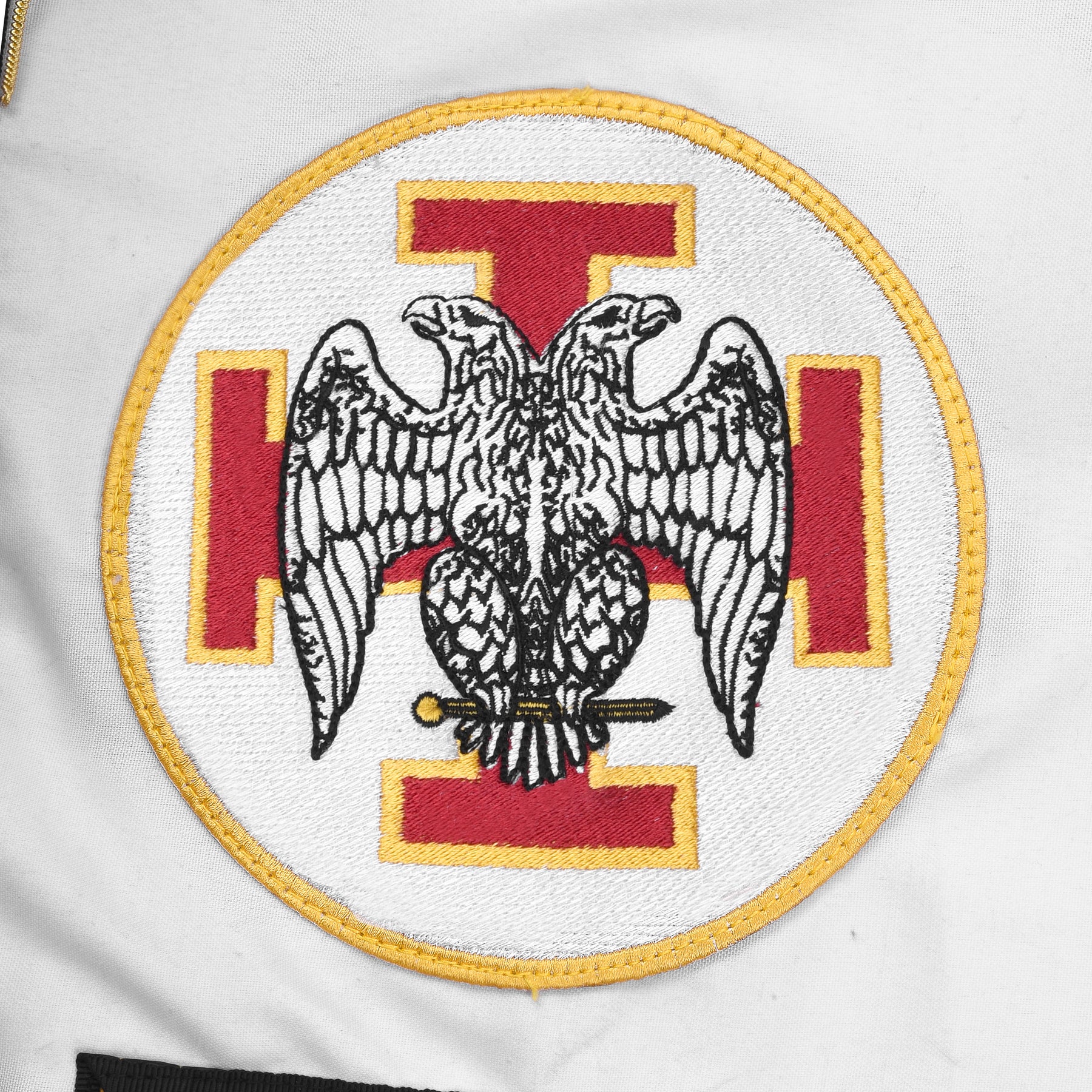 Banner - Machine Embroidery - Bricks Masons