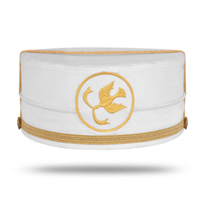 The Order of The Golden Circle Crown Cap - Hand Embroidery Gold Bullion - Bricks Masons