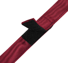 District Royal & Select Masters Officer Collar - Maroon Grosgrain Ribbon with Adjustable Velcro Closure - Bricks Masons