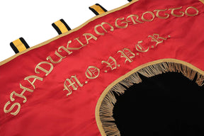 The Mystic Order of Veiled Prophets of the Enchanted Realm Banner - Machine Embroidery (3'x4') - Bricks Masons