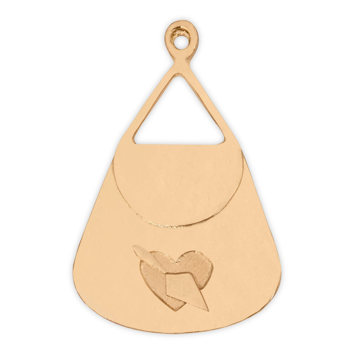 Almoner Royal & Select Masters Officer Collar Jewel - Gold Plated Trowel & Scrip-Purse - Bricks Masons