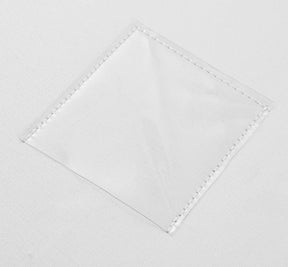 Universal Chain Collar Case - White Leather Round Shaope With Different Materials - Bricks Masons