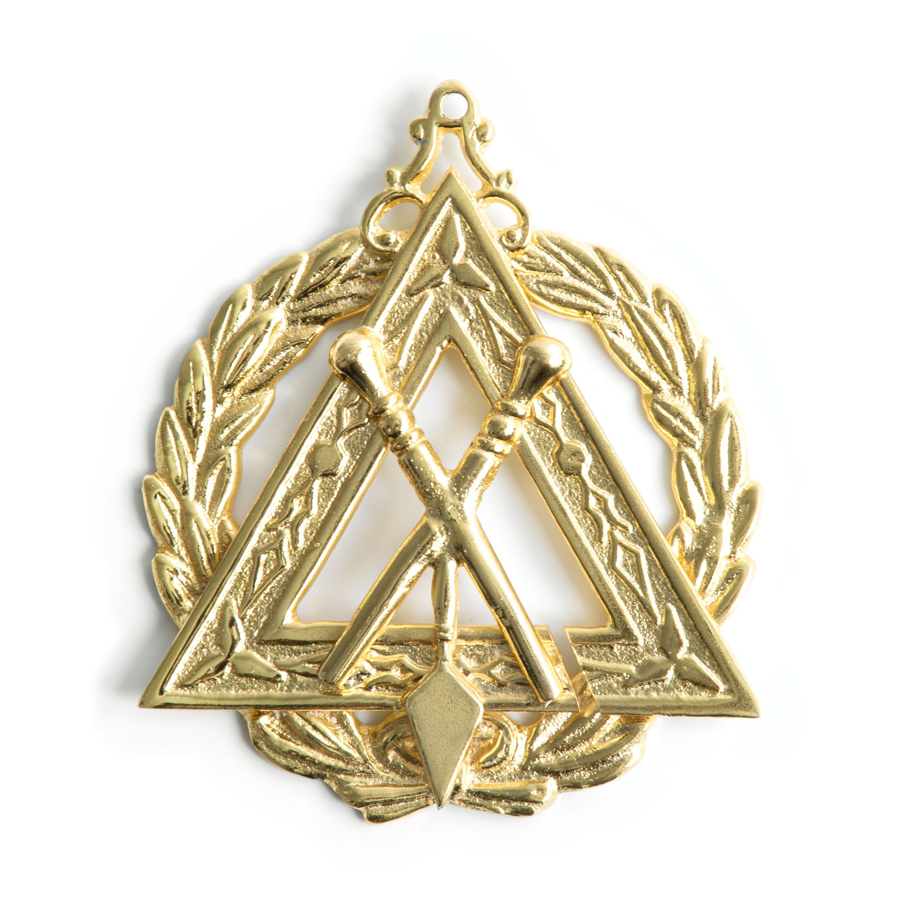 Grand Steward Royal & Select Masters Officer Collar Jewel - Gold Plated - Bricks Masons