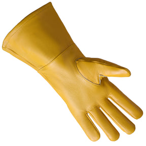 Knights Templar Commandery Glove - Yellow Leather - Bricks Masons
