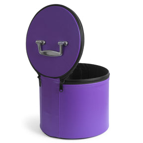 LOCOP PHA Fez Case - Imitation Purple Leather With Solid Handle - Bricks Masons