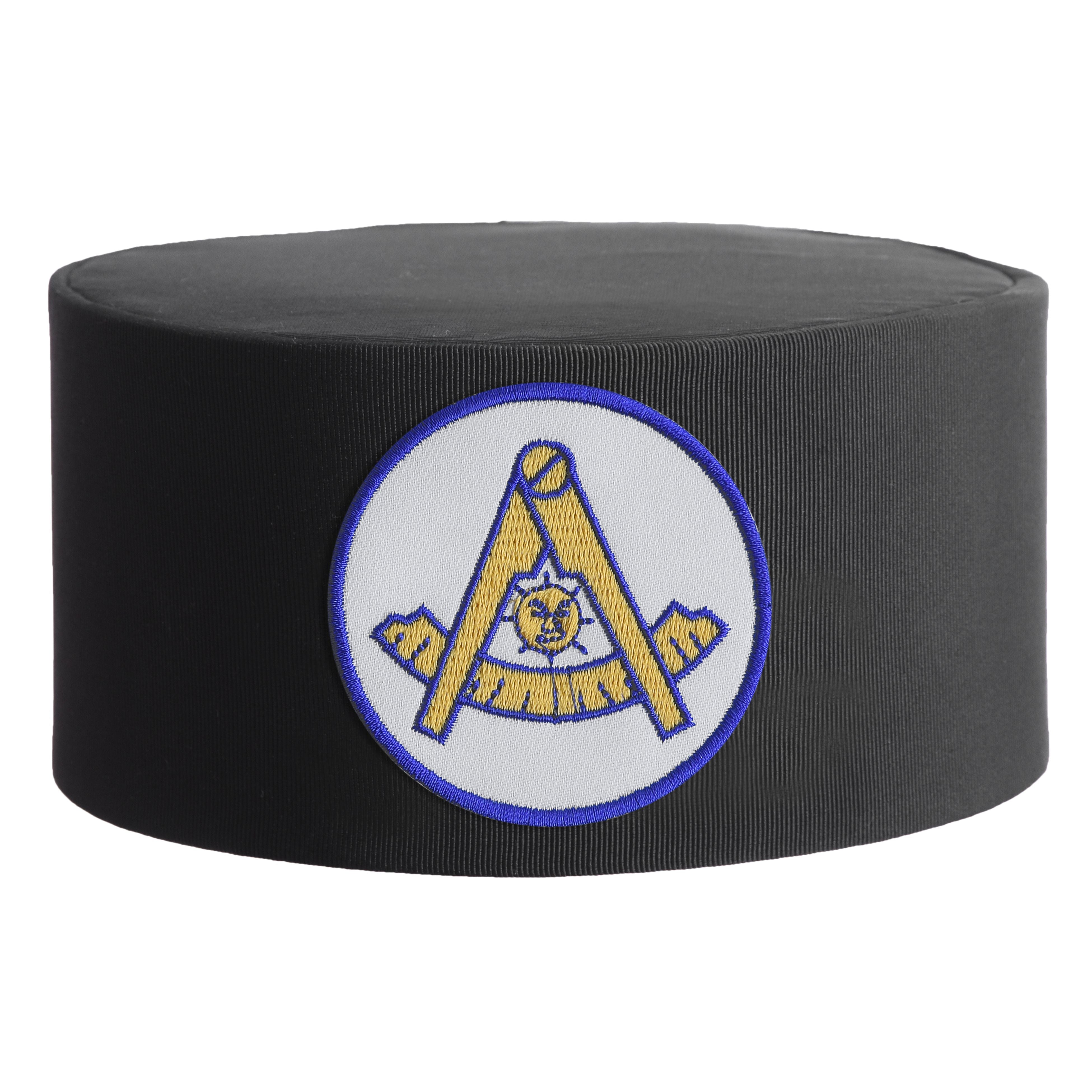 Past Master Blue Lodge California Regulation Crown Cap - White Patch ...