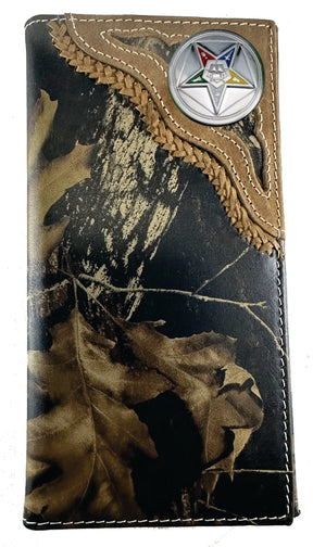 OES Wallet -  Bifold Nocona Camo Long Rodeo