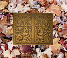 Shriners Wallet - Nocona Soft Leather Cross Bifold