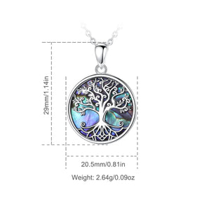 Ancient Israe Necklace - 925 Sterling Silver Tree of Life - Bricks Masons