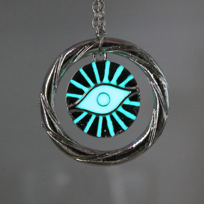 Eye Of Providence Necklace - Glowing Eye Stainless Steel