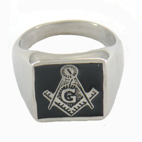 Master Mason Blue Lodge Ring - - Bricks Masons