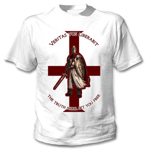 Knights Templar Commandery T-Shirt - The Truth Shall - Bricks Masons