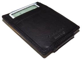 Widows Sons Wallet - Black & Brown Colors With Money Clip
