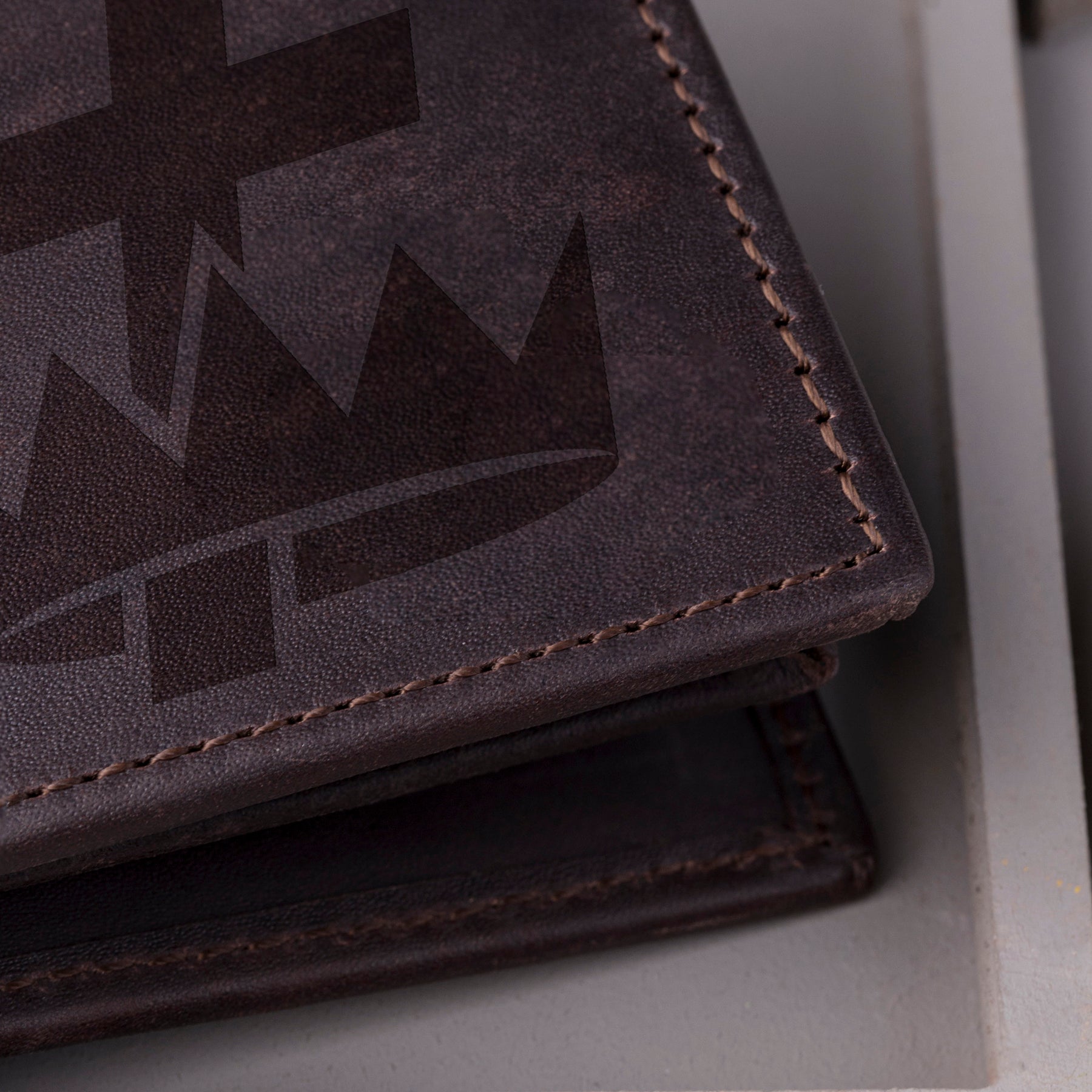 Knights Templar Commandery Wallet - Handmade Leather - Bricks Masons