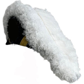Past Grand Commander Knights Templar Chapeau - All White Plumes