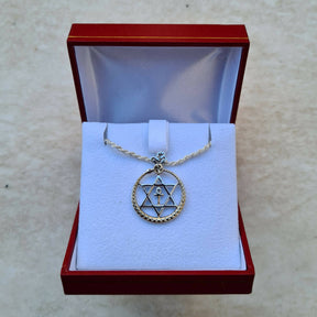 Masonic Necklace - Theosophical Society 14K Gold - Bricks Masons