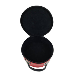 Royal Arch Chapter Crown Cap Case - Red Triple Tau Insignia