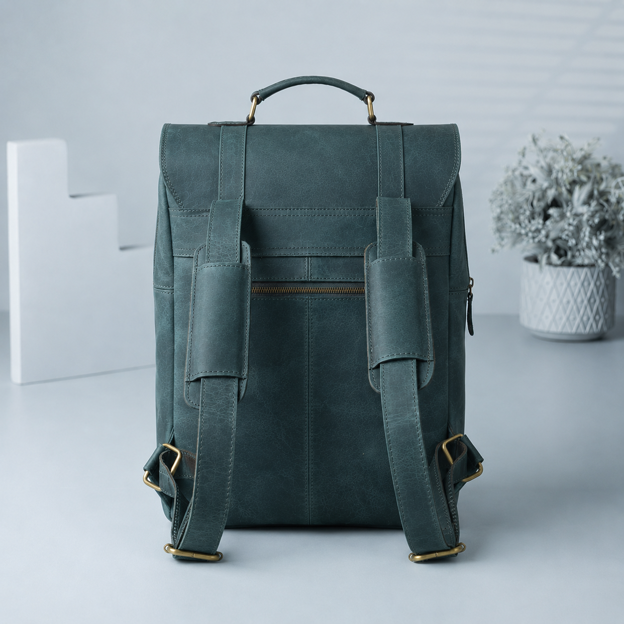 Past Master Blue Lodge Backpack - Premium Crazy Horse Leather Various Colors