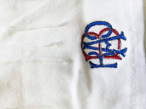 Royal Antediluvian Order of Buffaloes R.A.O.B. Gloves - White Cotton with Red & Blue