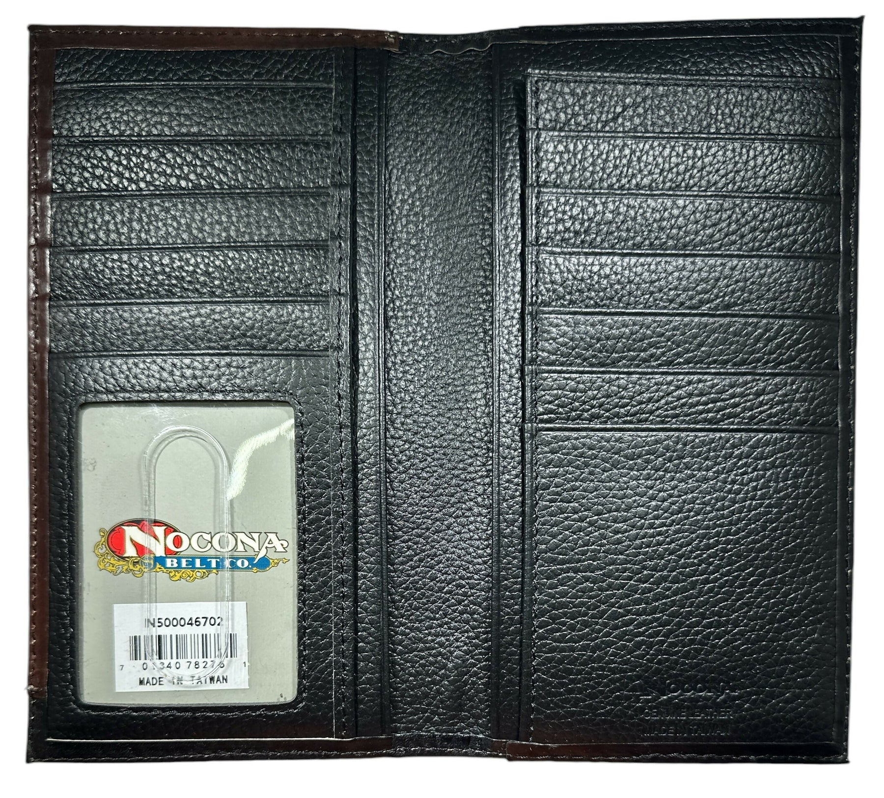 Widows Sons Wallet - Nocona Black & Cherry Floral Long Rodeo