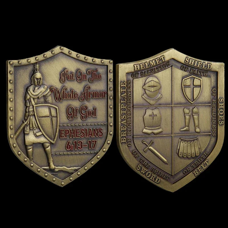 Knights Templar Commandery Coin - Put On The Whole Armor of God ...