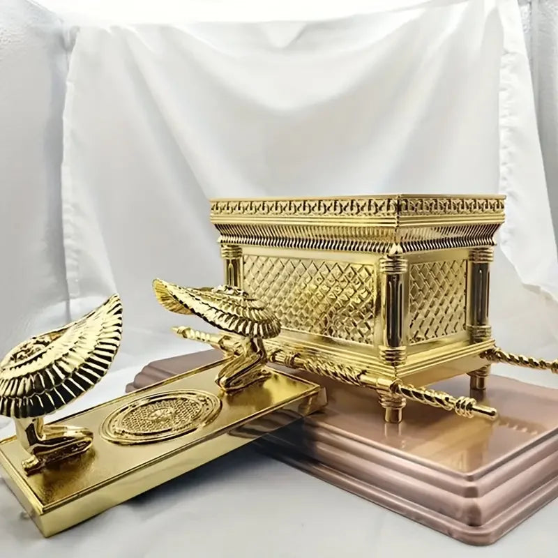 Ark Of The Covenant - Golden Plated Copper Stand - Bricks Masons