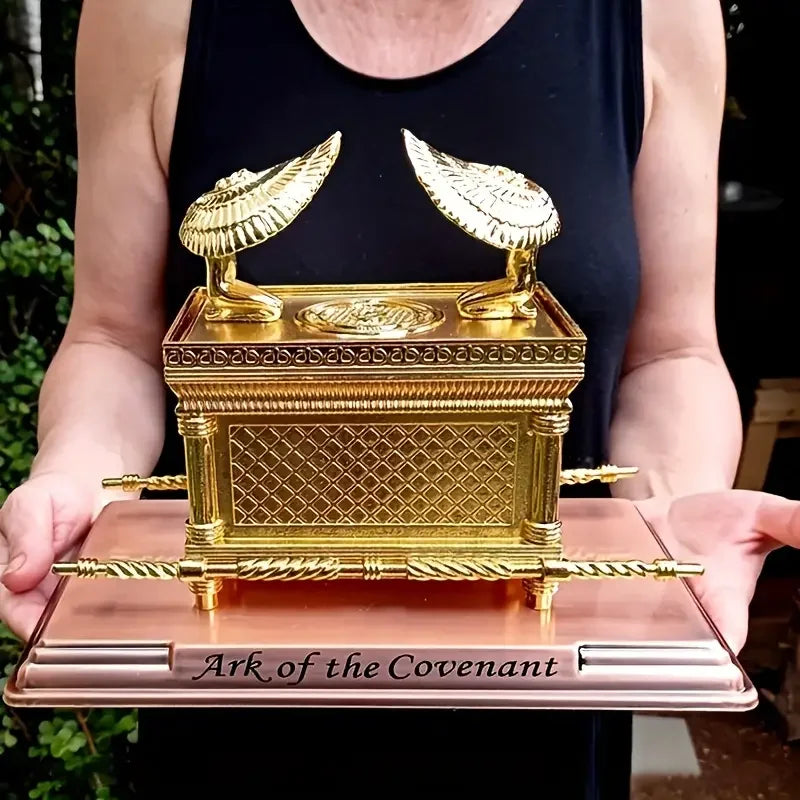 Ark Of The Covenant - Golden Plated Copper Stand - Bricks Masons