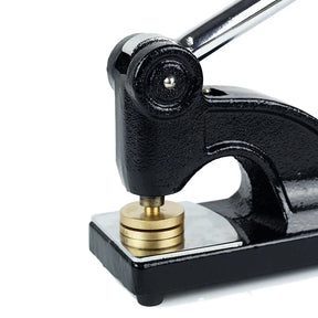 Order of the Secret Monitor Long Reach Seal Press - Heavy Embossed Stamp Black Color Customizable - Bricks Masons