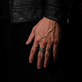 Eye Of Providence Ring - 925 Sterling Silver - Bricks Masons
