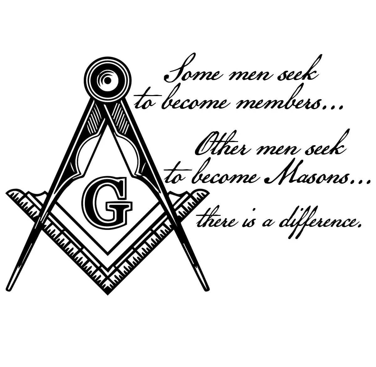 Master Mason Blue Lodge Hoodie - Square & Compasse Design Cotton - Bricks Masons