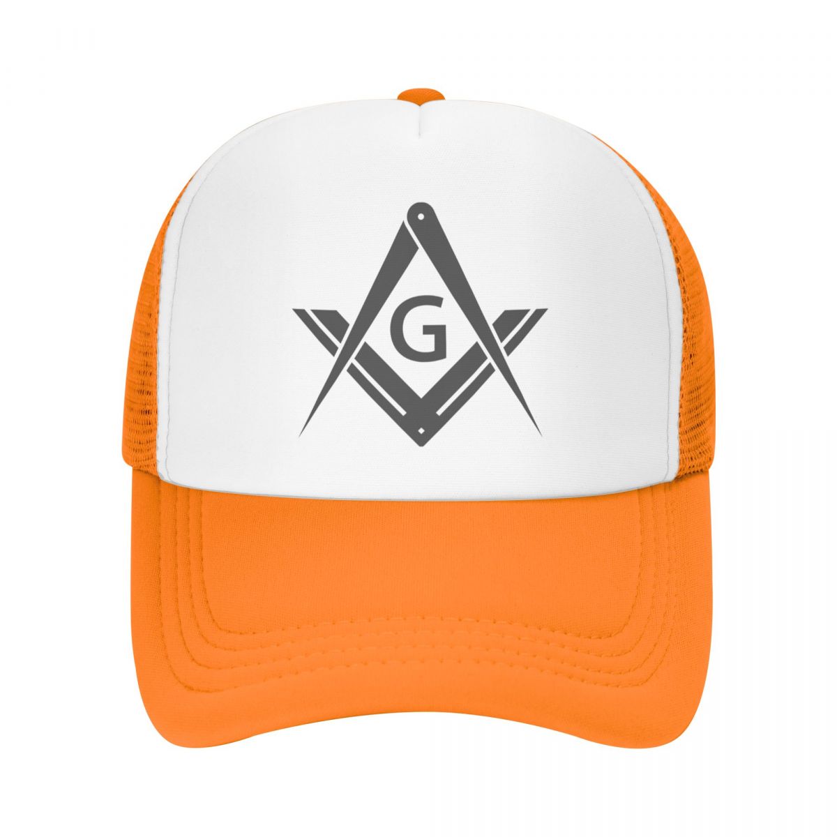 Master Mason Blue Lodge Baseball Cap - Square and Compass with G Adjustable (Various Colors) - Bricks Masons