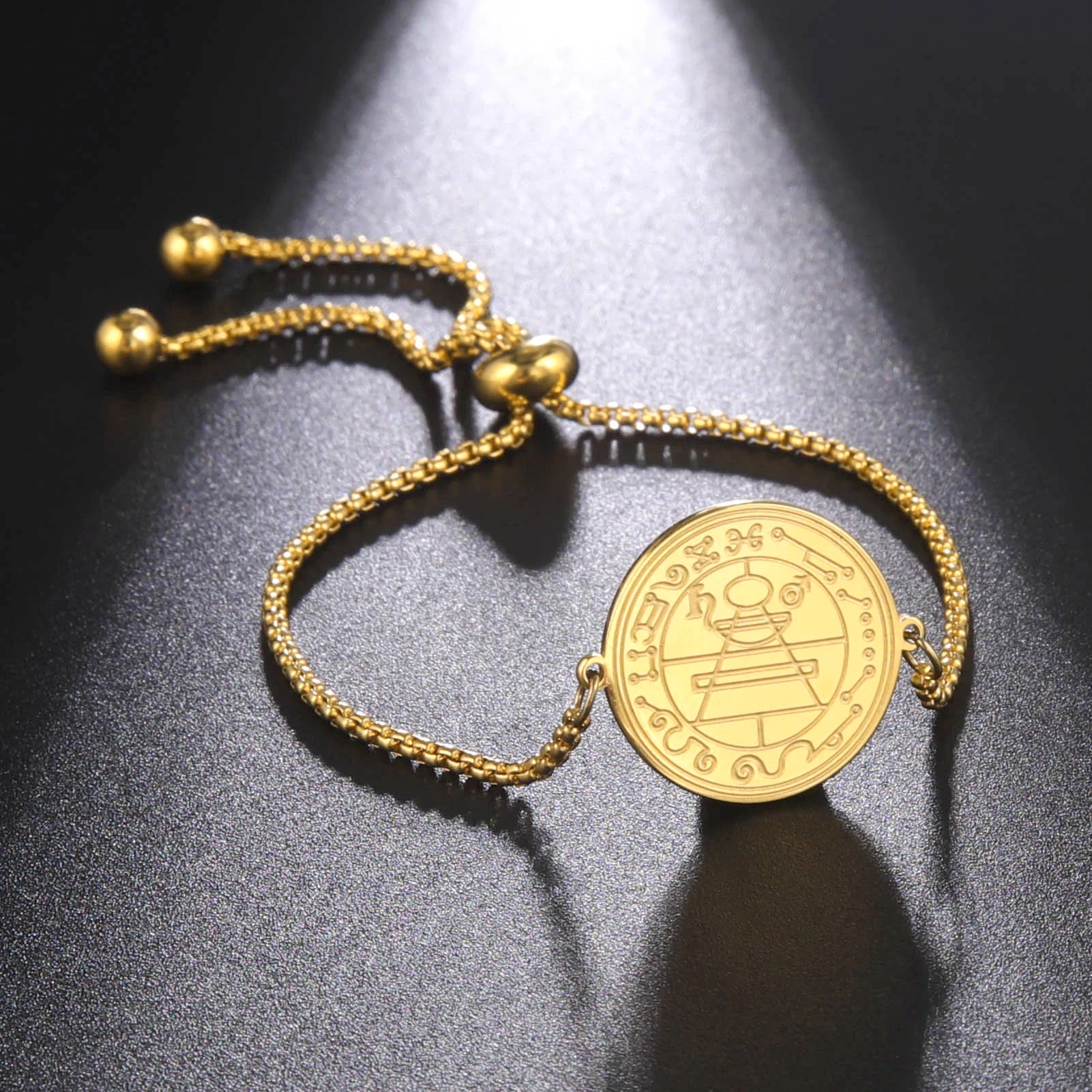 Bracelet Seal of Solomon Stainless Steel - Bricks Masons