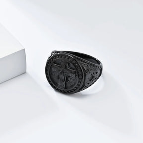 Knights Templar Ring - 18mm Stainless Steel
