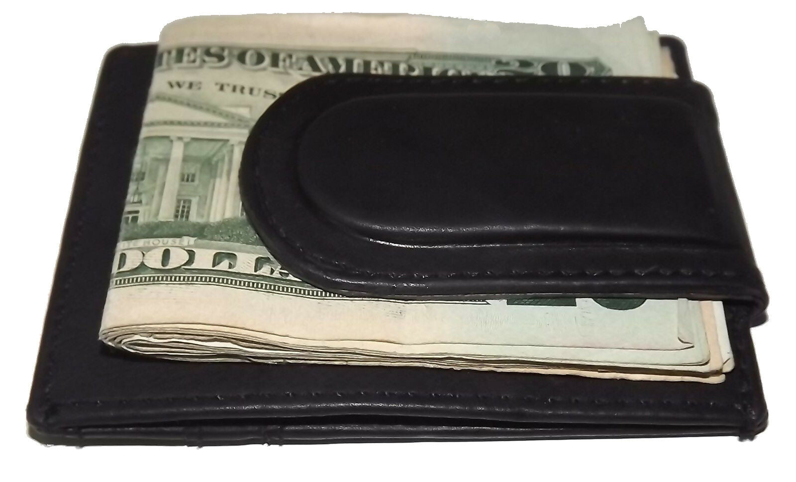 Widows Sons Wallet - Black & Brown Colors With Money Clip