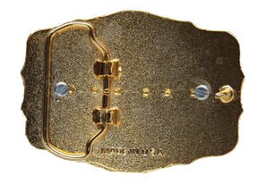 Master Mason Blue Lodge Belt Buckle - Silver Working Tools