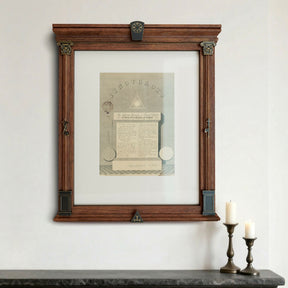 Royal Arch Certificate Frame - Handcrafted Hardwood