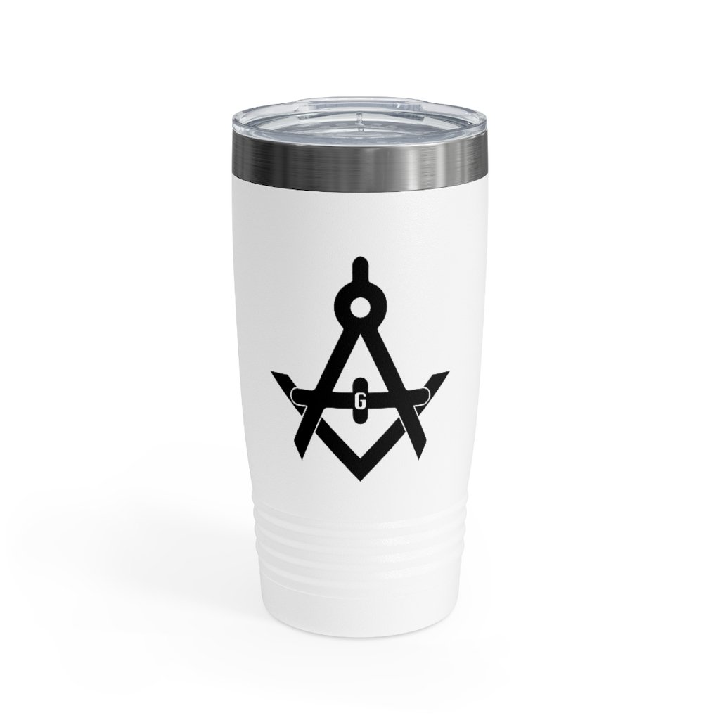 Master Mason Blue Lodge Ringneck Tumbler - Various Colors Square & Compass G