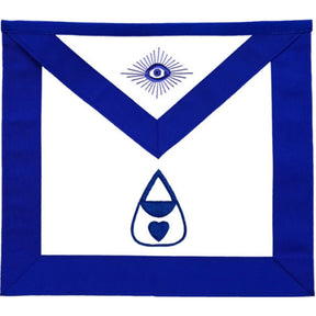 Almoner Blue Lodge Officer Apron - Machine Embroidery