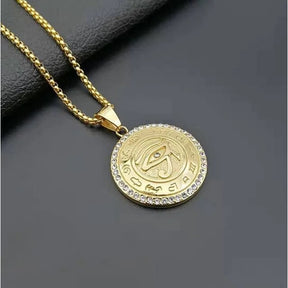 Collar del Antiguo Egipto - Aleación de zinc bañada en oro
