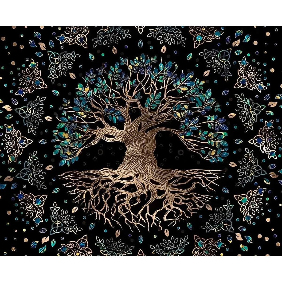 Ancient Israel Canvas - Multicolor Tree of Life