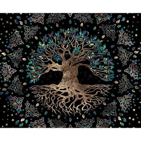 Ancient Israel Canvas - Multicolor Tree of Life