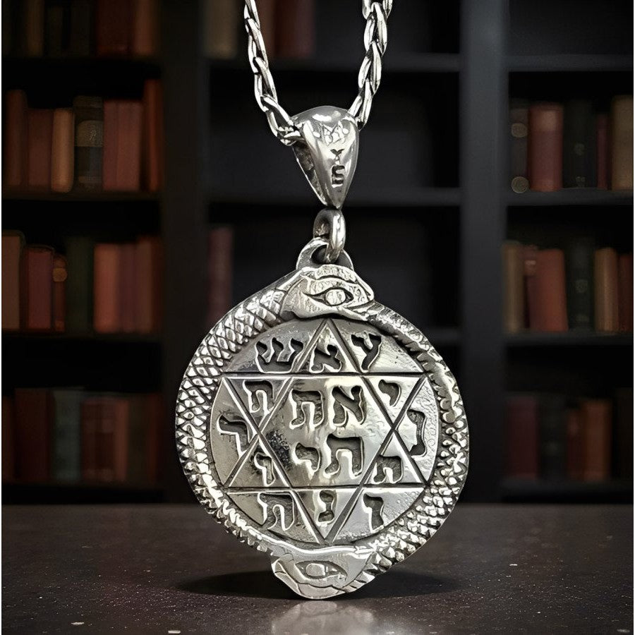 Ancient Israel Pendant - King Solomon Kabbalah Seal