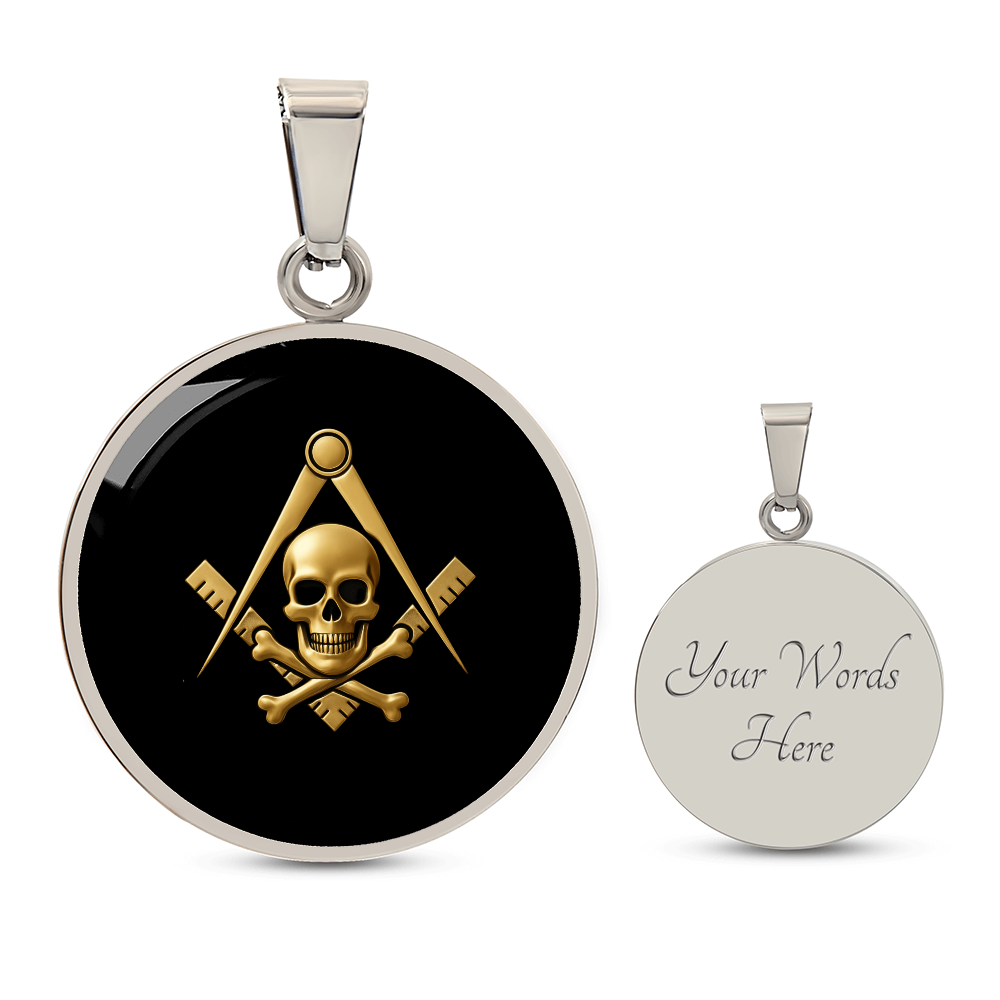 Widows Sons  Circle Necklace - Bricks Masons