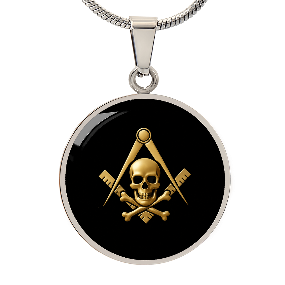 Widows Sons  Circle Necklace - Bricks Masons