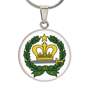 Order Of Amaranth Circle Necklace - Bricks Masons