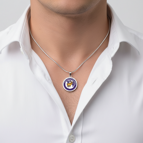 Elks Of the World Circle Necklace - Bricks Masons
