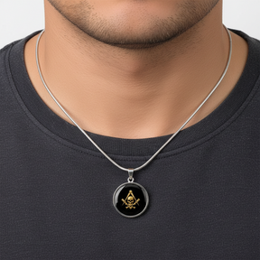 Widows Sons  Circle Necklace - Bricks Masons