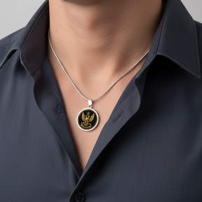 Scottish Rite  Circle Necklace - Bricks Masons