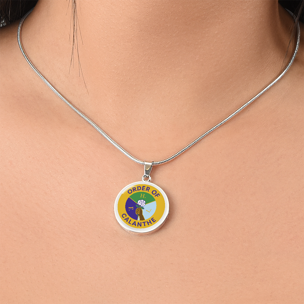 Order Of Calanthe Necklace - Bricks Masons